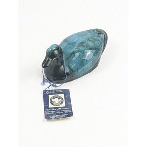 Vintage‎ Blue Mountain Pottery Canada MALLARD Duck Figurine Collectible Ceramic